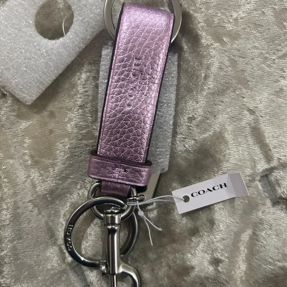 Coach trigger snap bag charm - Picture 3 of 4